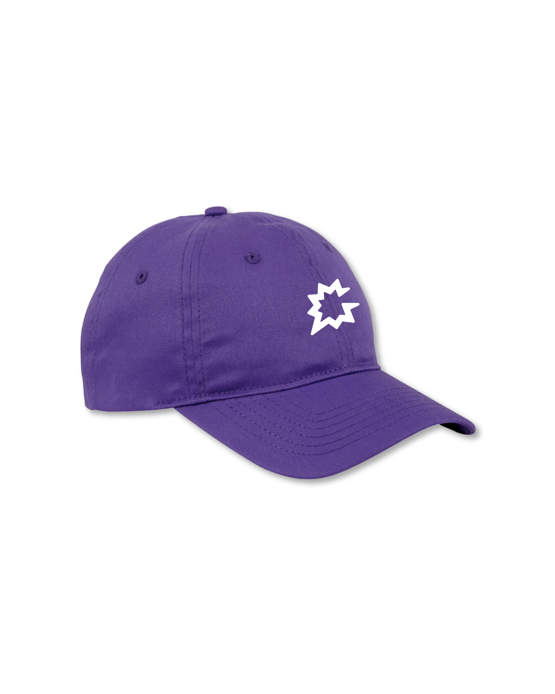 Burst Logo Cap (Purple)